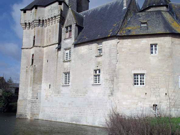 Renovated east facade